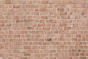 background and texture of decorative red brick wall pattern