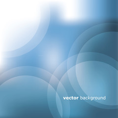     Blue Bubbles Background 