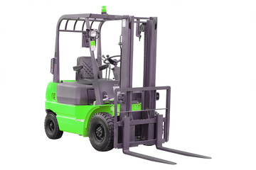 Loader isolated under the white background