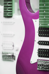 Obrazy na Plexi  Wiele gitar elektrycznych
