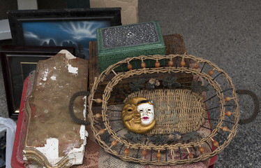 Napoli (Italy) flea market. poggioreale