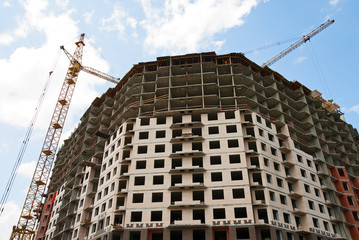 Construction of multi-storey residential house