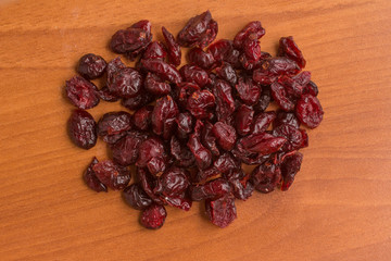 Close-up on a Cranberries
