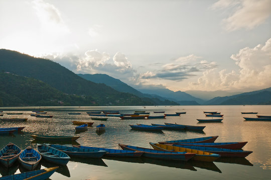 Phewa lake in Nepal © YuliaB