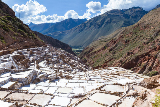 Salt Ponds Of Maras, Peru