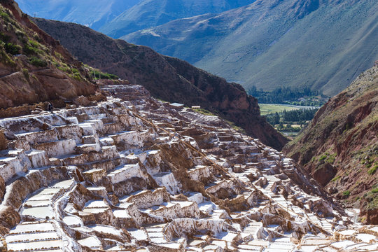 Salt Ponds Of Maras, Peru