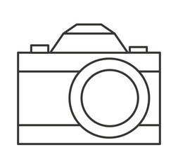 camera photographic isolated icon