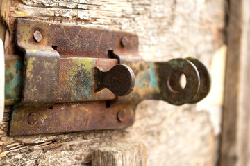 The key is in the old keyhole