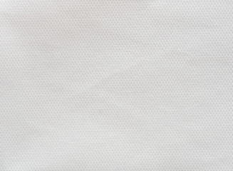 Fototapeta na wymiar White nonwoven fabric texture background