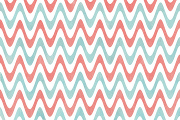 Watercolor stripes background, chevron.