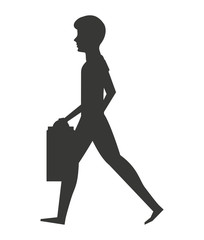 avatar person with shopping bags