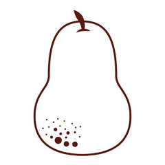 fresh fruit delicious isolated icon