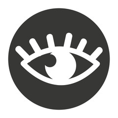 Fototapeta premium eye human isolated icon