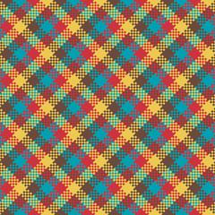 Pixel art design, seamless pattern