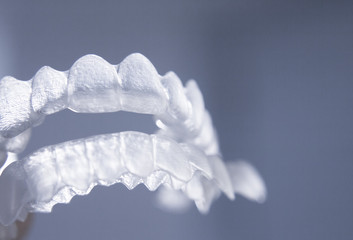 Invisible dental teeth brackets tooth aligners plastic braces 