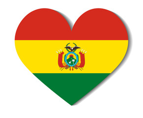 heart flag bolivia