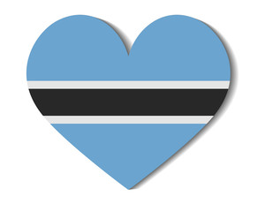 heart flag botswana