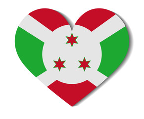 heart flag burundi