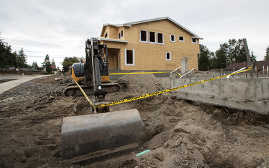 New home under construction