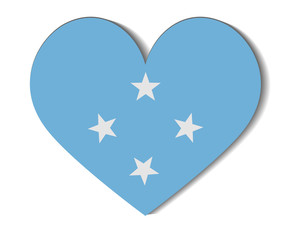 heart flag micronesia