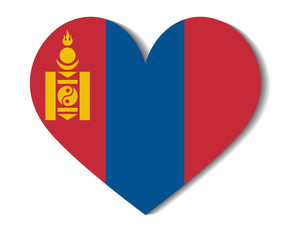 heart flag mongolia