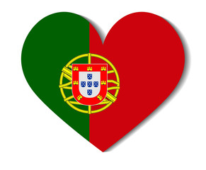 heart flag portugal
