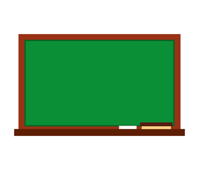 chalk board school isolated icon