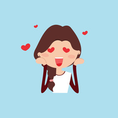 girl expression face