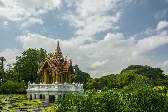 Pavilion In Suan Luang Rama 9 Of Thailand