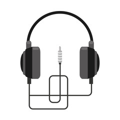 earphone wire music icon