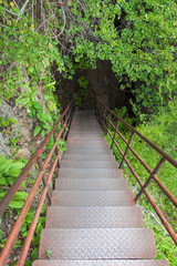 Fototapeta premium Iron staircase
