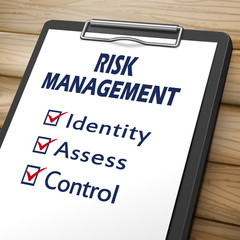 risk management clipboard