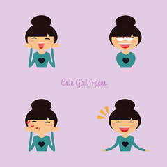 girl expression faces