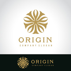 Origin Logo,hotel logo,luxury brand identity