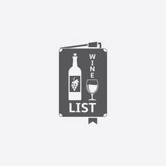 Wine list icon