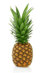 Fototapeta premium Pineapple, isolated on white