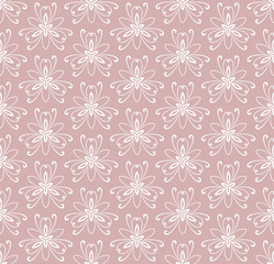 Floral Fine Seamless Pattern