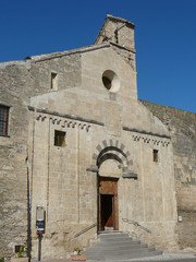 Fototapeta premium San Martino (meaning St Martin) church in Tarquinia