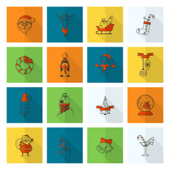 Christmas and Winter Icons Collection