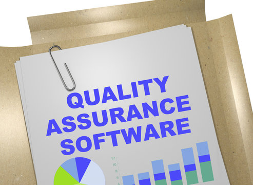 Quality Assurance Software concept