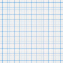 School notebook paper. Square background. seamless pattern
