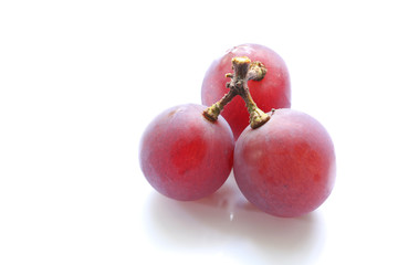 Japanese juicy grape isolated #2