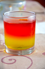 Close up of tasty party cocktail