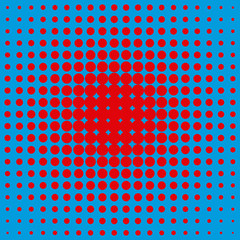 Abstract Creative concept vector comics pop art style blank layout template with clouds beams and isolated dots pattern on background. For Web and Mobile Applications, illustration template design