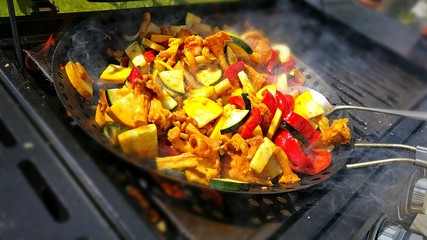 grillpfanne gemüse i I