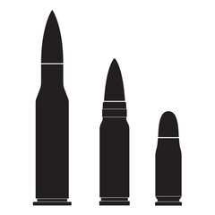 Bullet icons set isolated on white background. Vector illustration of various bullets.