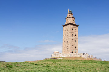 Hercules tower, the oldest operating lighthouse in the world .Ga © Salva G. Cubells