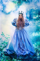 Princess in magic forest