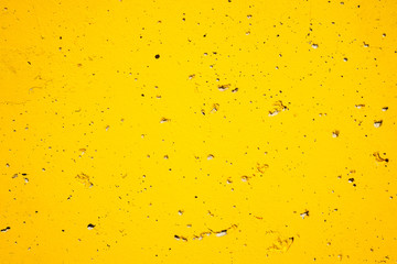 yellow cracked wall