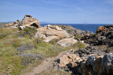 Cap de Creus is a peninsula and a headland located at the far NE of Catalonia in Spain